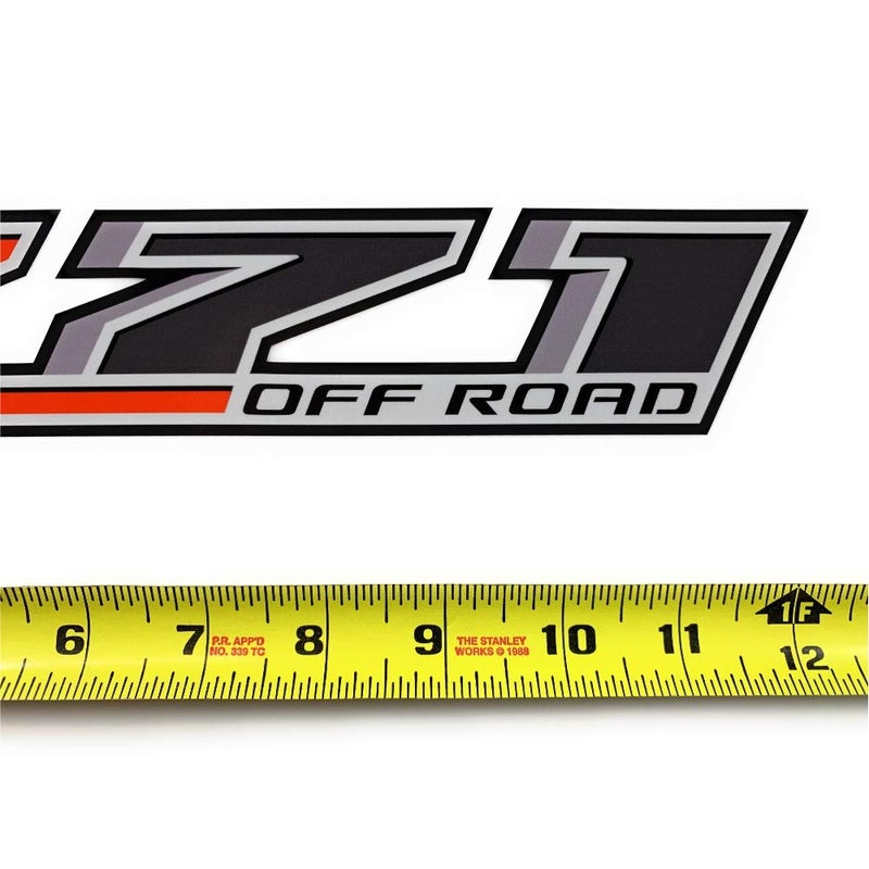 GOLD HOOK Z71 Offroad Truck Decals - 2014-2018 Bedside Stickers (Set of 4) - Image 4
